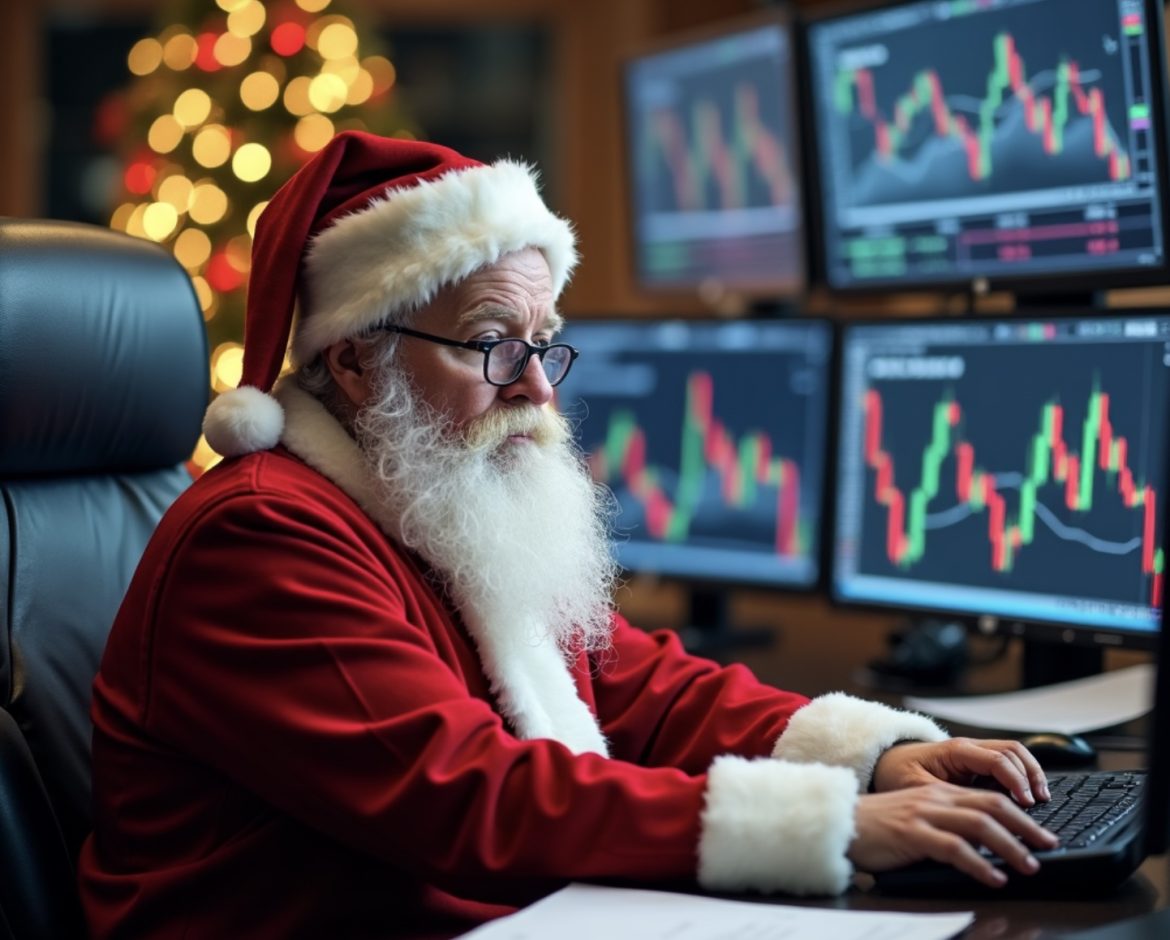 Santa Claus wall street investor24.gr